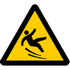 Caution, slippery surface